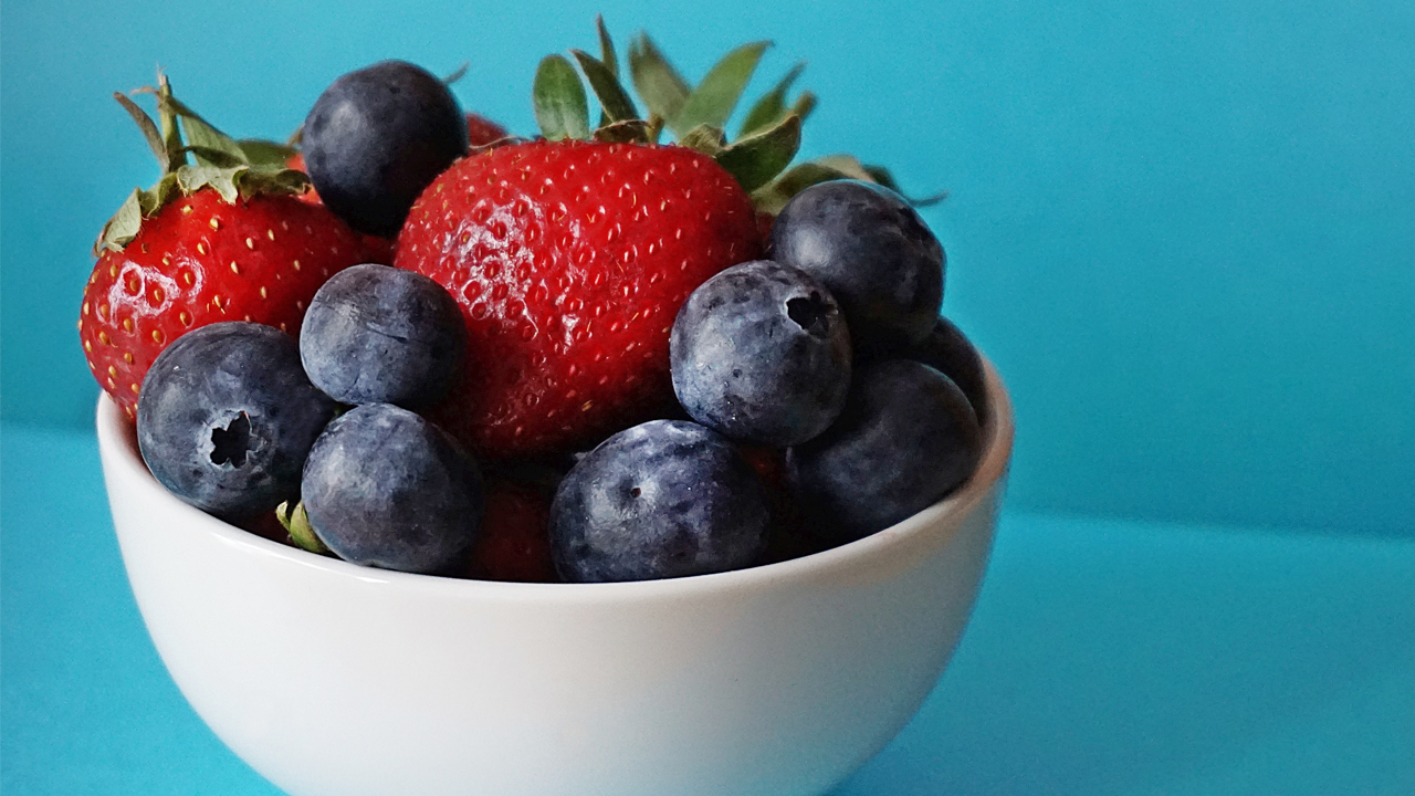 bowl of berries