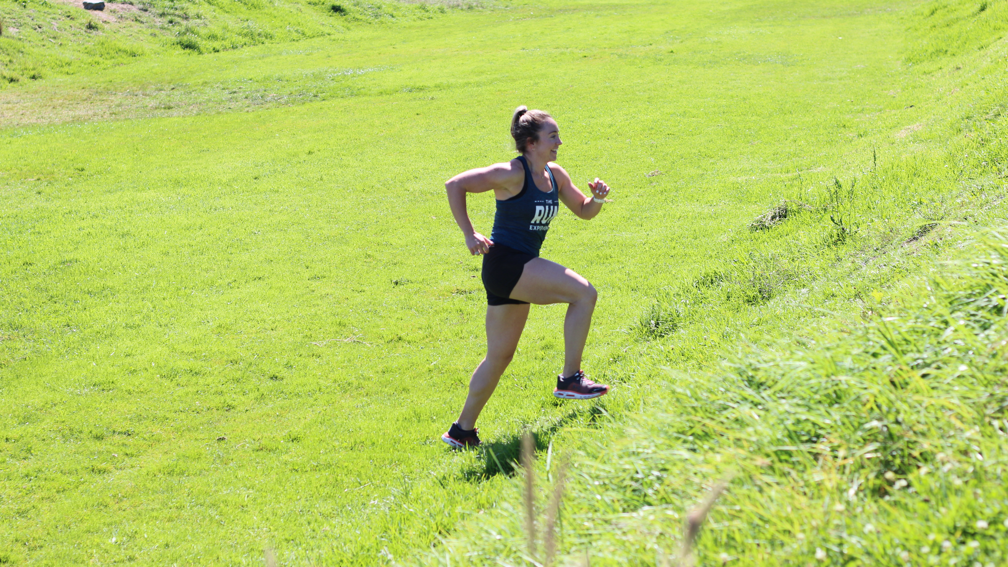 woman running