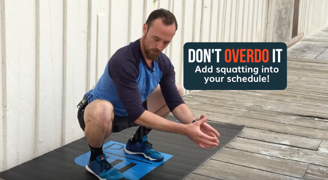 3 Beginner Running Tips - Don't Overdo It Squat