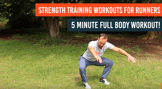 Full body strength training for online runners