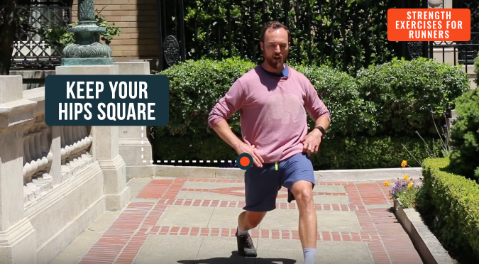How to do walking lunges