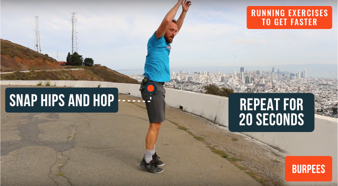 how to run faster using burpees