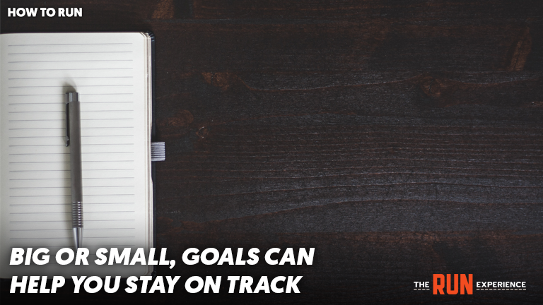 empty notebook for goals