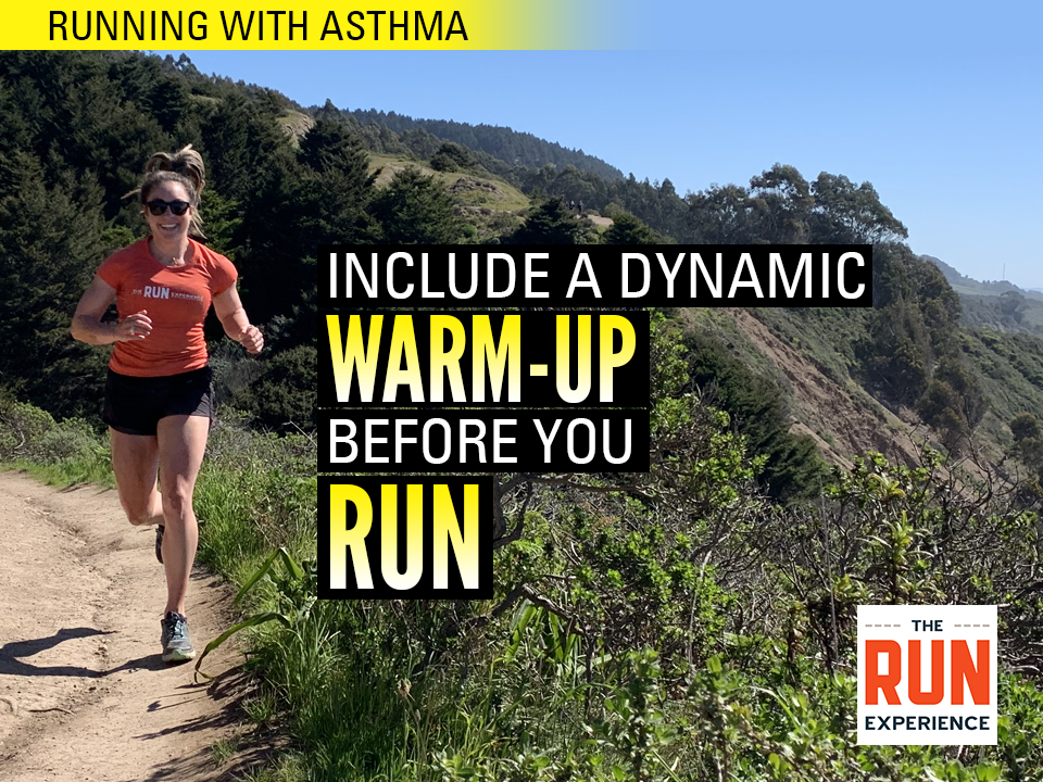 a dynamic warm up helps you breathe on your runs
