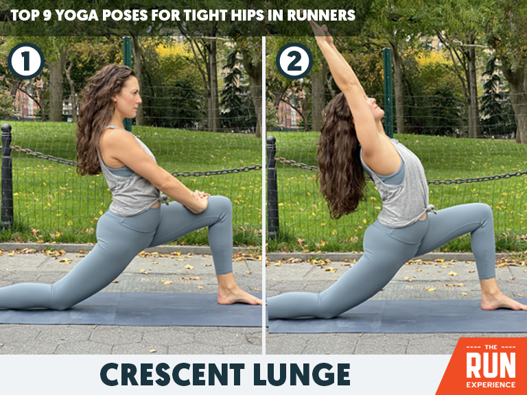 Crescent Lunge Yoga Pose