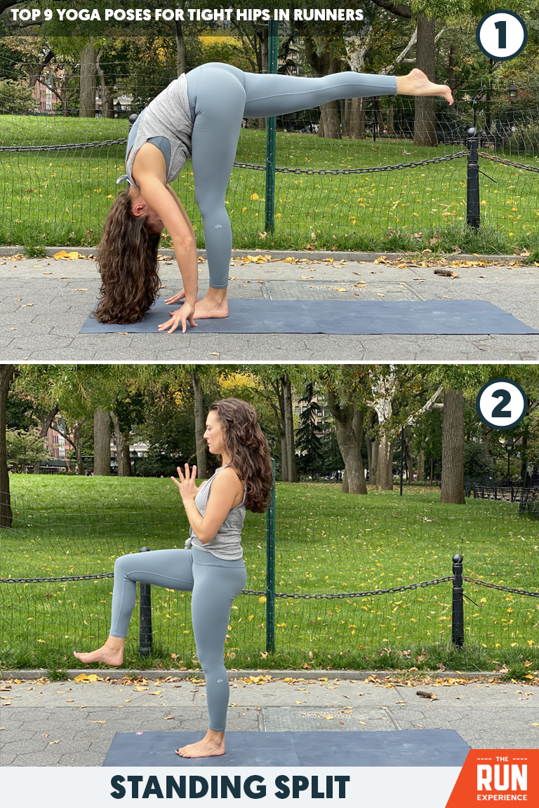 Standing Split Yoga Pose